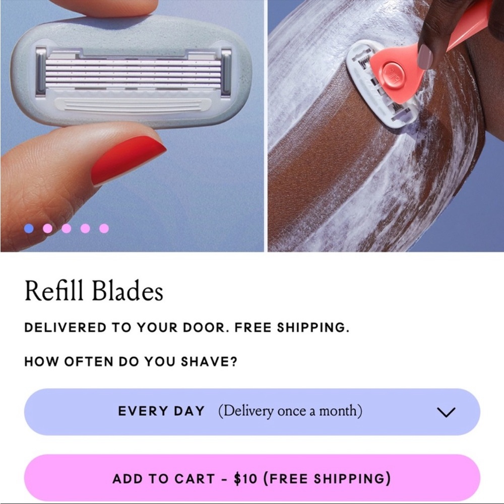 7 Billie Razor Refills - Picture 2 of 2